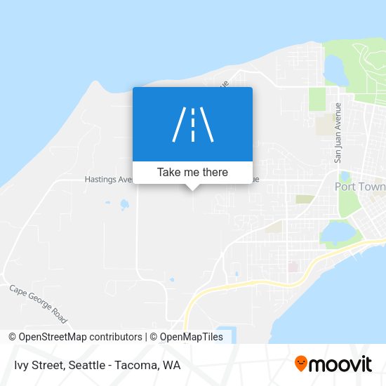 Ivy Street map
