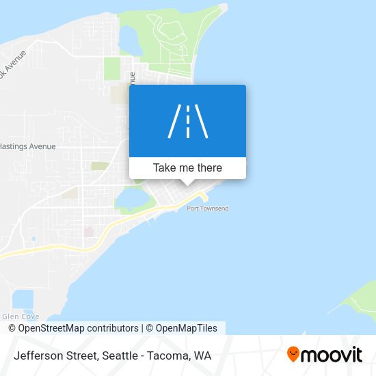 Jefferson Street map