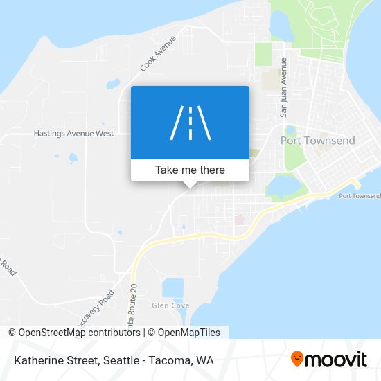 Mapa de Katherine Street