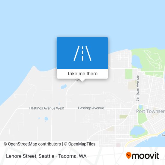 Mapa de Lenore Street