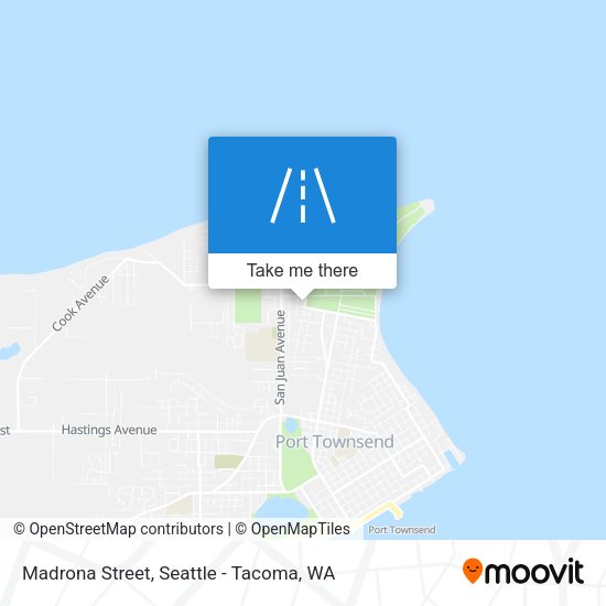 Madrona Street map