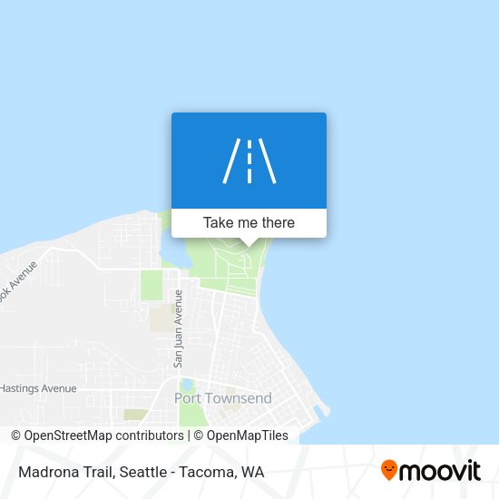 Madrona Trail map