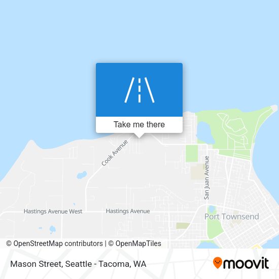 Mason Street map