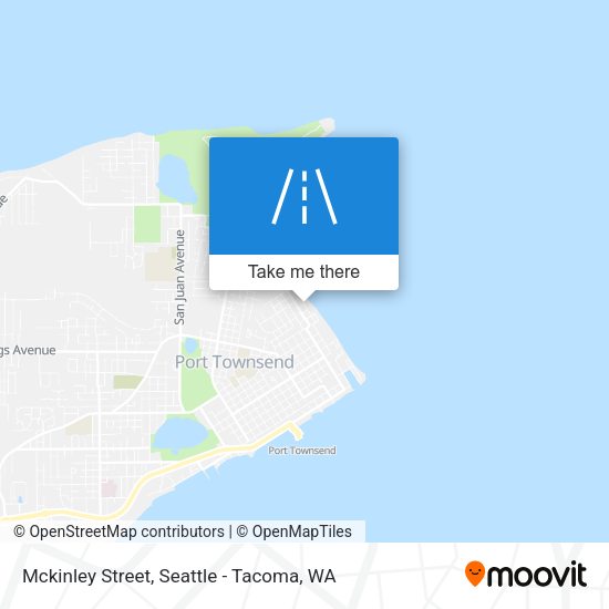 Mckinley Street map
