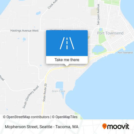 Mcpherson Street map