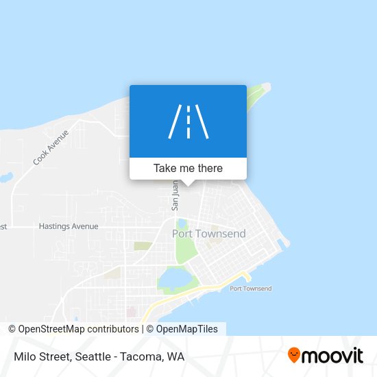 Milo Street map