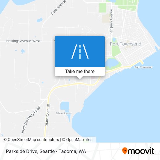 Parkside Drive map