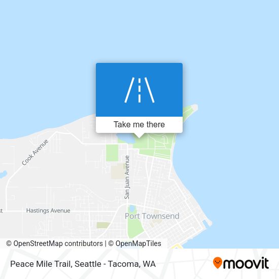 Mapa de Peace Mile Trail