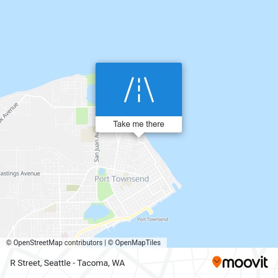 R Street map