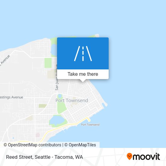 Reed Street map