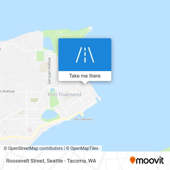 Mapa de Roosevelt Street