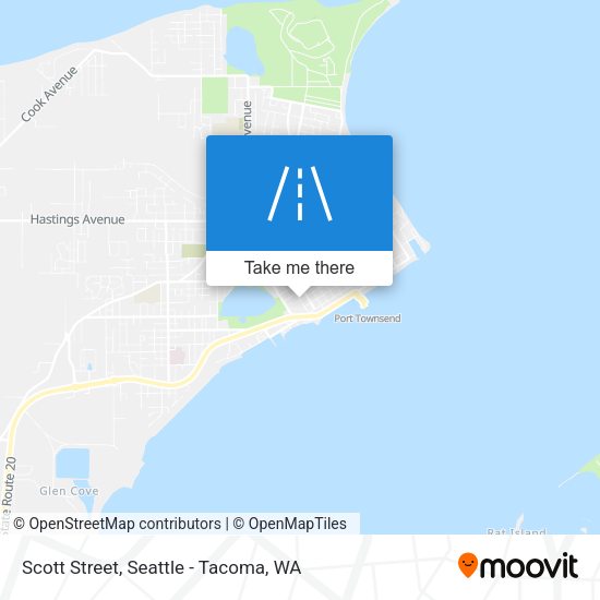 Scott Street map