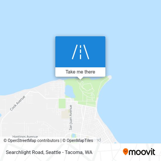 Mapa de Searchlight Road