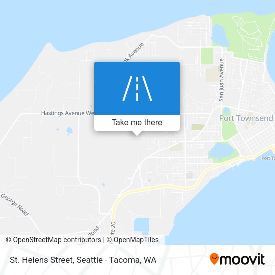 St. Helens Street map