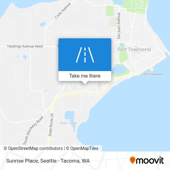 Sunrise Place map