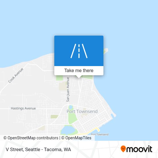 Mapa de V Street