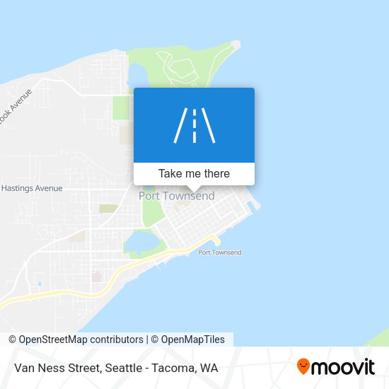 Mapa de Van Ness Street