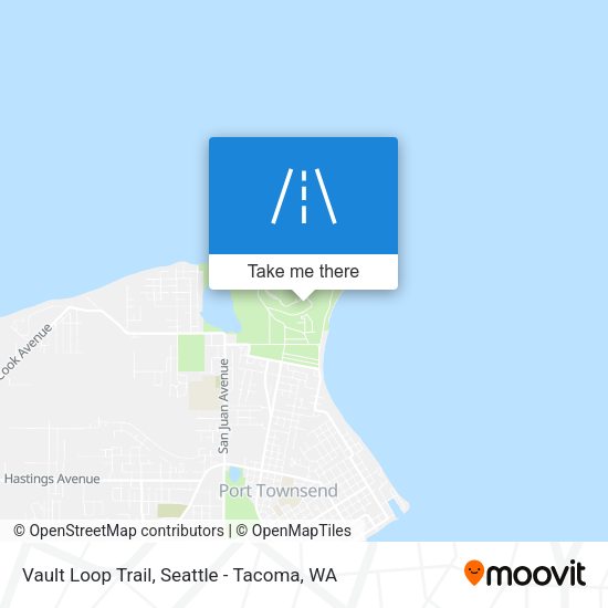 Vault Loop Trail map