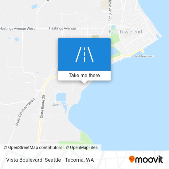 Mapa de Vista Boulevard