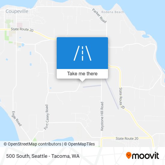 500 South map