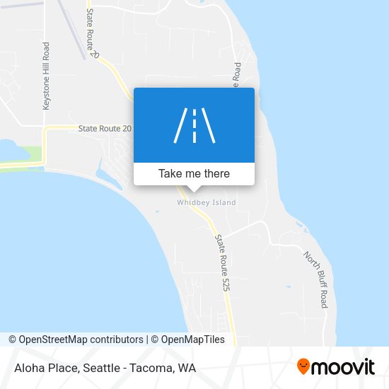 Mapa de Aloha Place