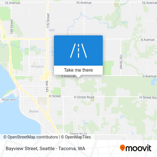Bayview Street map