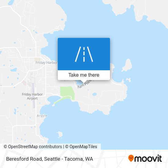 Beresford Road map
