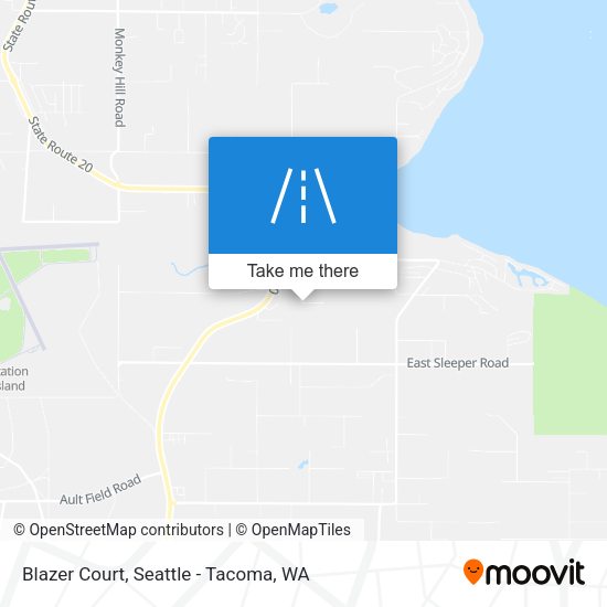 Blazer Court map