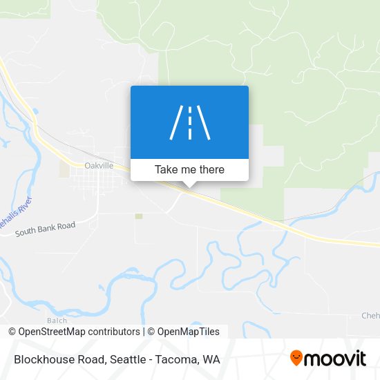 Blockhouse Road map