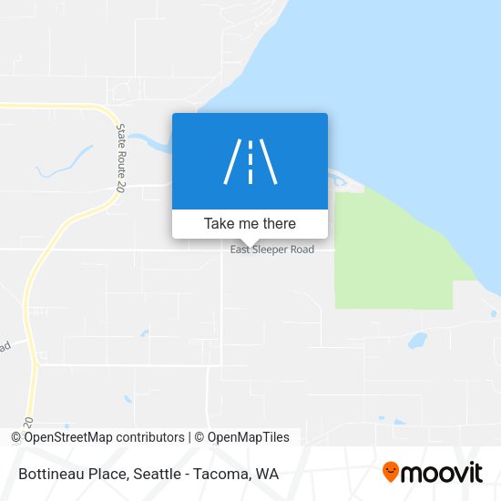 Bottineau Place map