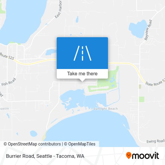 Burrier Road map