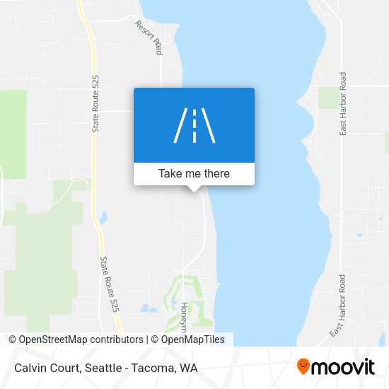 Calvin Court map
