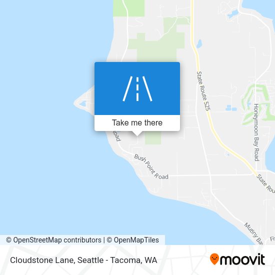 Mapa de Cloudstone Lane