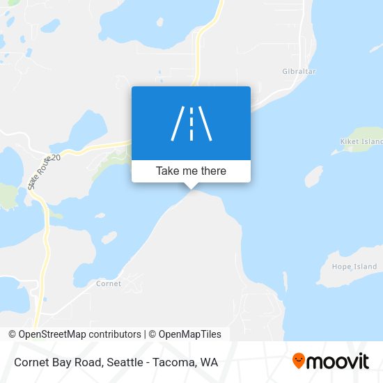 Mapa de Cornet Bay Road