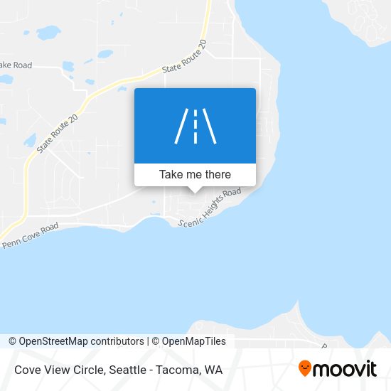 Cove View Circle map