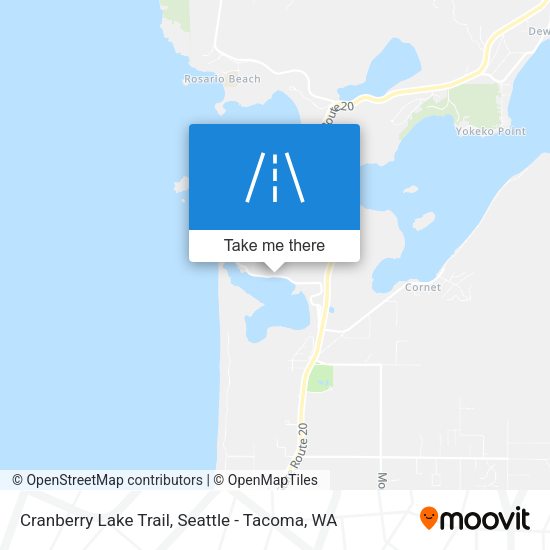 Mapa de Cranberry Lake Trail