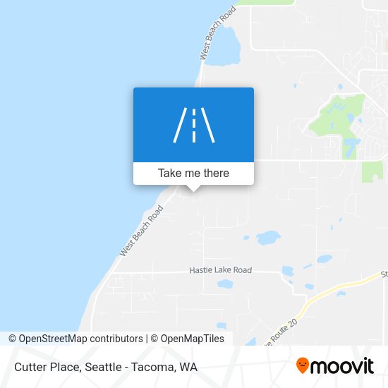 Cutter Place map