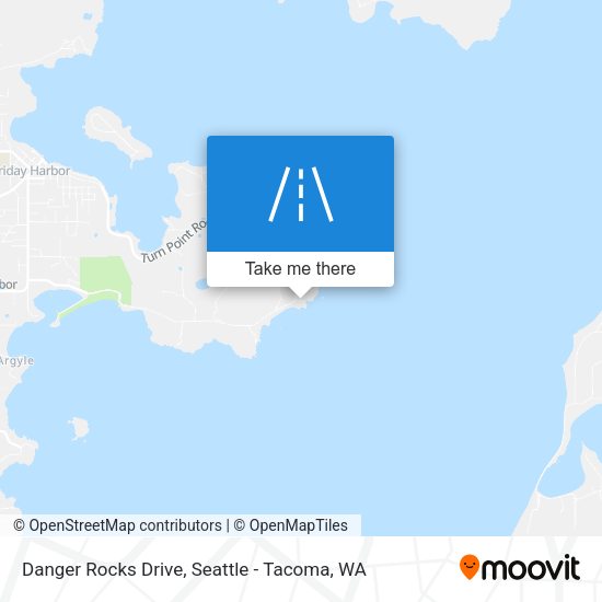 Mapa de Danger Rocks Drive
