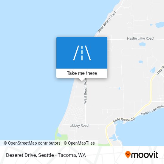 Deseret Drive map