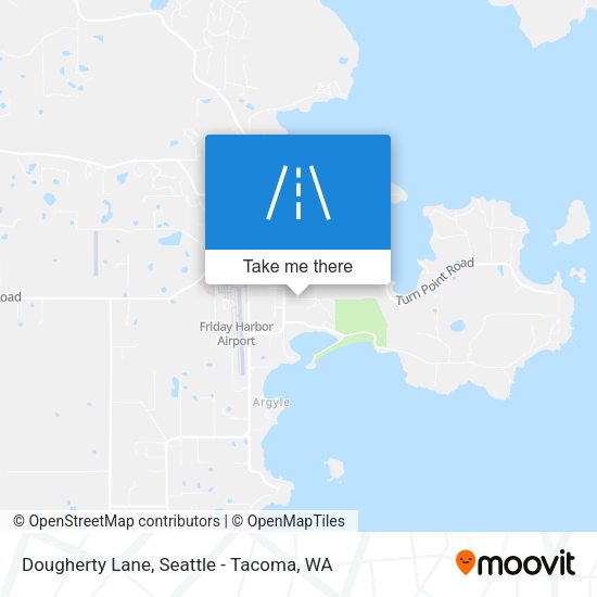 Dougherty Lane map