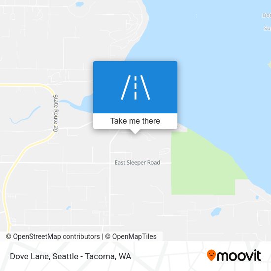 Dove Lane map