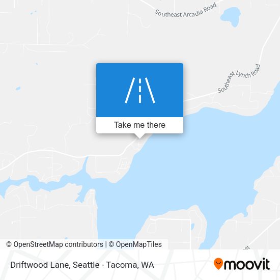 Driftwood Lane map