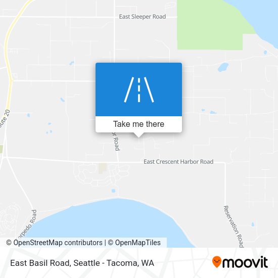 Mapa de East Basil Road