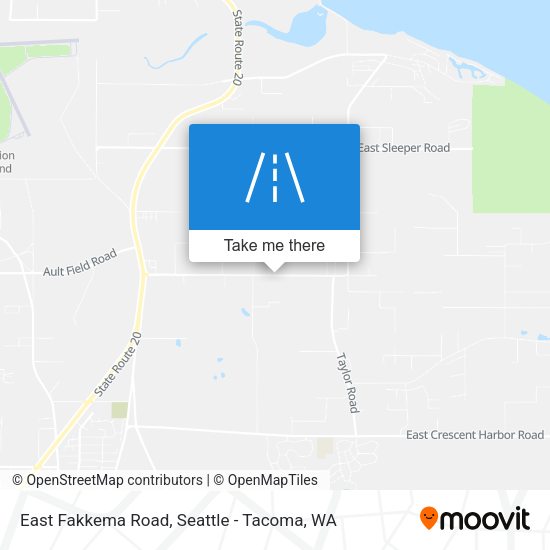 East Fakkema Road map