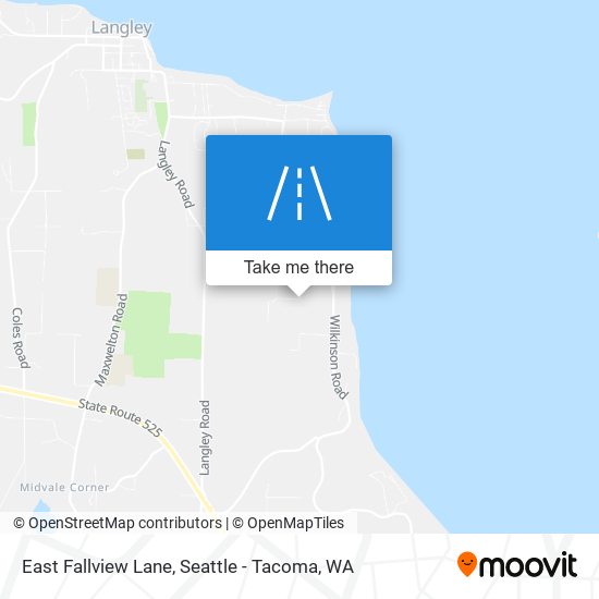 Mapa de East Fallview Lane
