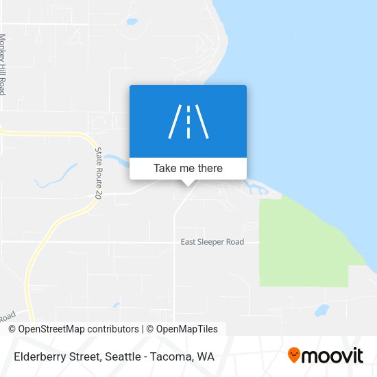 Elderberry Street map