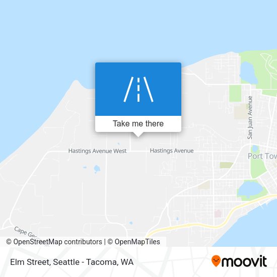 Elm Street map