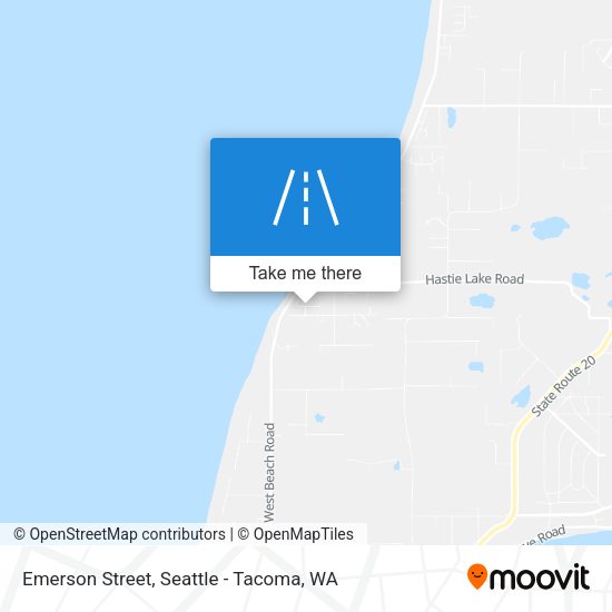 Mapa de Emerson Street