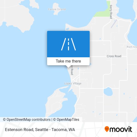 Estenson Road map