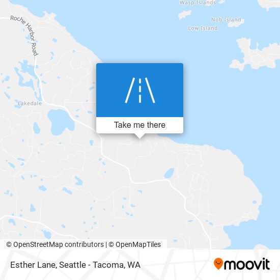 Esther Lane map